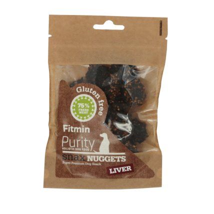 Fitmin Dog Purity Snax NUGGETS liver 64 g