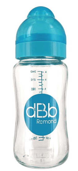 DBB Remond Babaüveg üveg 240 ml széles nyak résszel