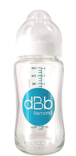 DBB Remond Babaüveg üveg 240 ml széles nyak résszel