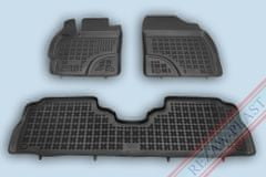 REZAW-PLAST Gumi szőnyegek Toyota PRIUS + 2011- emelt éllel