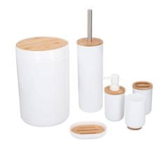 TimeLife Fürdőszobai készlet 6 darabos, bambusz