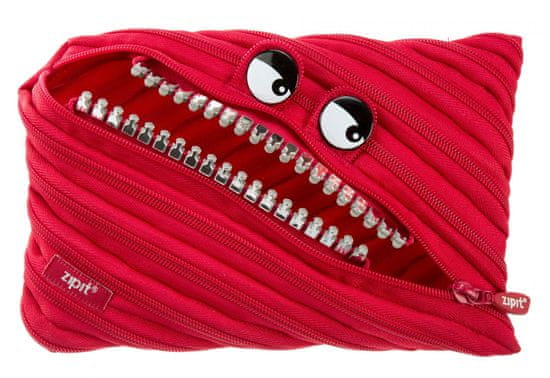 Zipit Grillz Monster nagy méretű tolltartó / tok Red