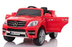 Beneo Elektromos kisautó gyerekeknek Mercedes-Benz ML 350, távirányító, rugózás, akku 12V, liszensz