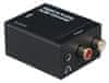 DEXON  koaxiális S / PDIF konverter + TOS-Link / RCA audio NS 71