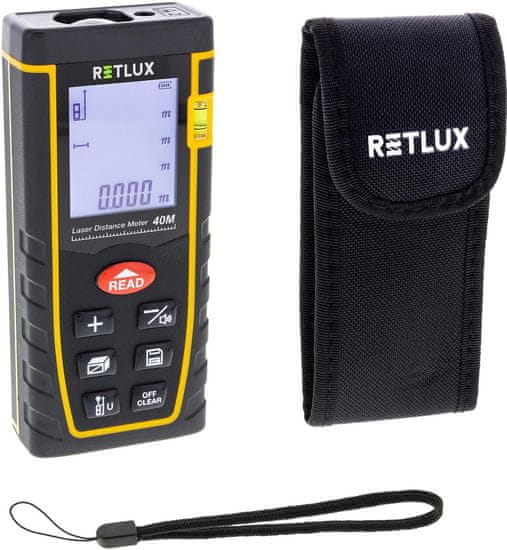 Retlux Lézeres távolságmérő RHT 100 50003835