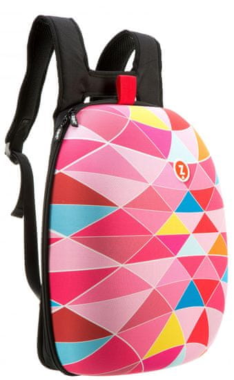 Zipit Shell hátizsák Pink triangles