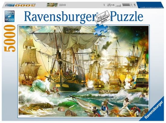 Ravensburger Puzzle 139699 Nagy hajócsata 5000 darab