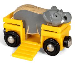 Brio Világ 33969 Elefánt és kocsi