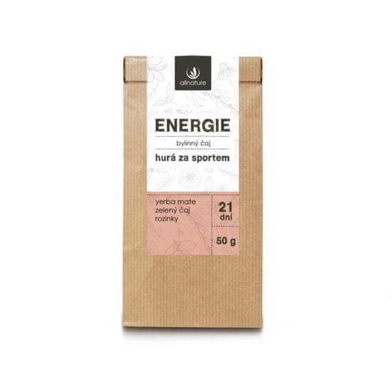 Allnature Energie gyógynövényes tea 50 g