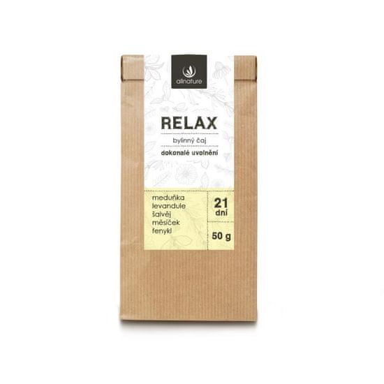 Allnature Relax gyógynövényes tea 50 g