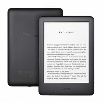 E-book olvasó Amazon Kindle 2020, könnyű, nagy tárhely, LED világítás