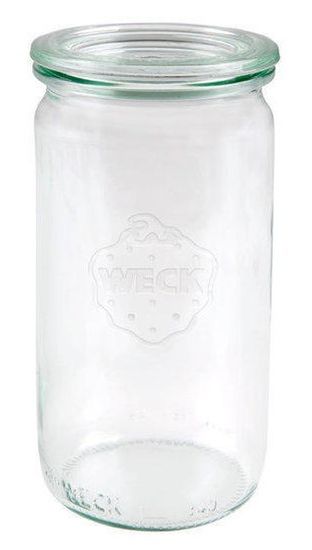 Weck Henger alakú befőttesüveg Zylinder 340 ml, 60 mm átmérőjű