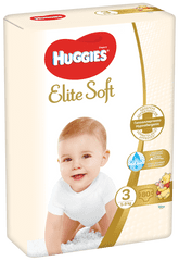 Huggies Elite Soft 3, (5-9 kg), 80 db