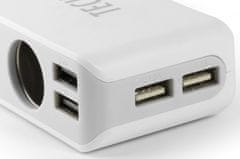 Technaxx Autós töltő, 4× USB port, 3× csatlakozó (TE11) 4592