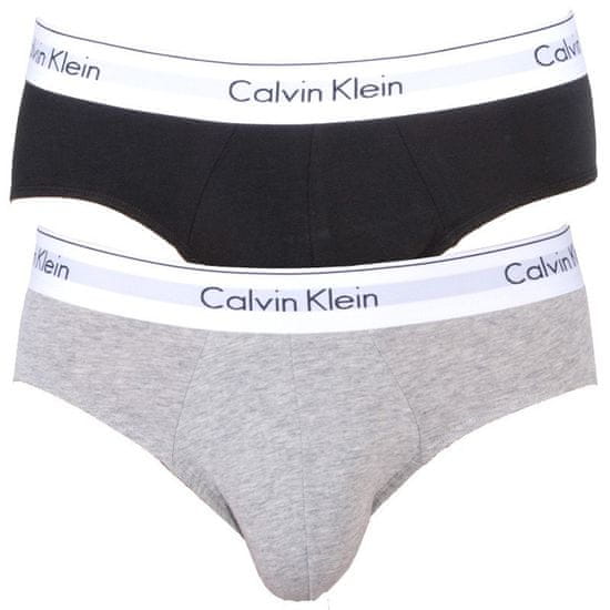 Calvin Klein 2PACK tarka férfi fecske alsó (NB1084A - BHY)