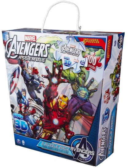 Spin Master 3D puzzle Avengers 6 db összerakó készlet