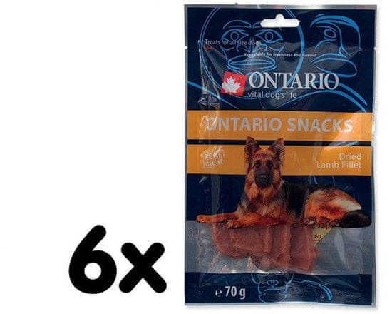 Ontario Snack Dry Lamb Fillet 6x70g