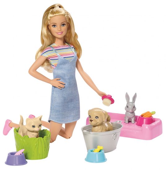 Mattel Barbie és a fürdethető állatok