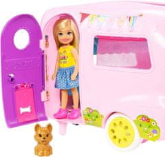 Mattel Barbie Chelsea lakókocsi