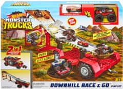 Hot Wheels Monster trucks verseny a dombról 2az1ben