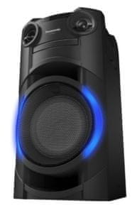 Panasonic SC-TMAX10E-K vezeték nélküli hangszóró karaoke powerbank külső töltés kiegyenlítő megvilágítás bluetooth