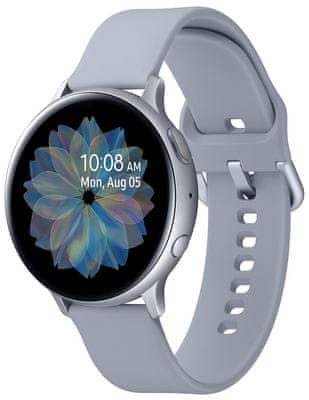 Samsung Galaxy Watch Active 2 okosóra, fejlett sportfunkciók, GPS, Glonass, Galileo, pulzusmérő, vízálló, katonai tartósság, digitális forgatható funkciógyűrű