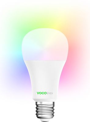 Intelligens izzó Vocolinc Smart izzó L3 ColorLight 2db szett, beállítható fényerő, beállítható szín és fényhőmérséklet