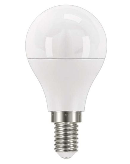 EMOS LED izzó Classic Mini Globe, 8W, E14, semleges fehér