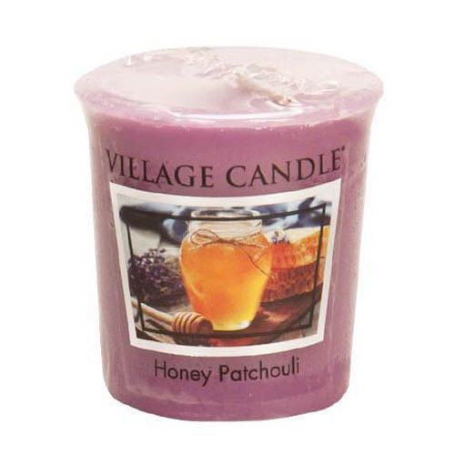 Village Candle Falusi gyertya illatú gyertya, Méz és pacsuli, 57 g