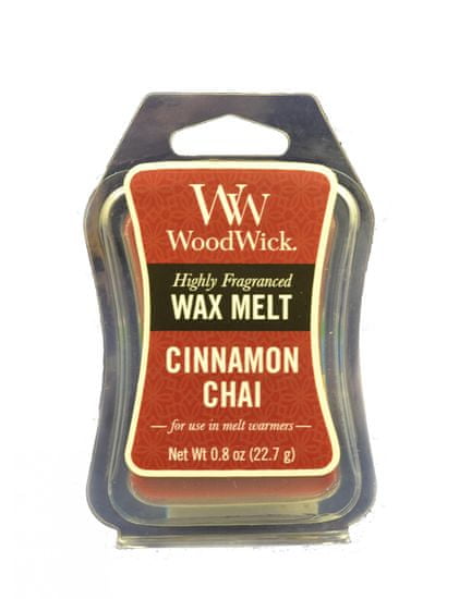 Woodwick Cinnamon Chai illatos viasz, 22,7 gr, 2 db