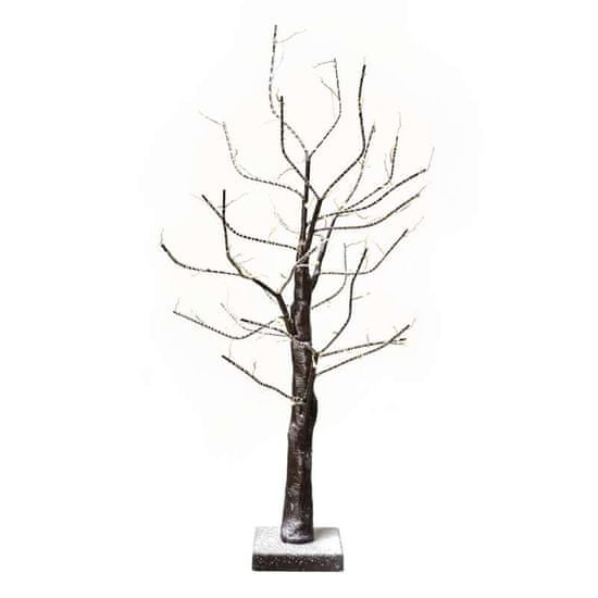EMOS LED karácsonyfa, 60cm, 3× AA, beltéri, meleg fehér, időzítő