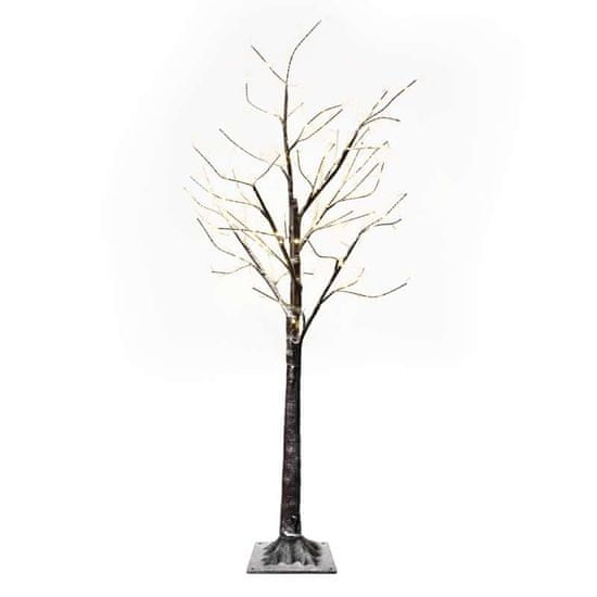 EMOS LED karácsonyfa, 120cm, kültéri, meleg fehér, időzítő