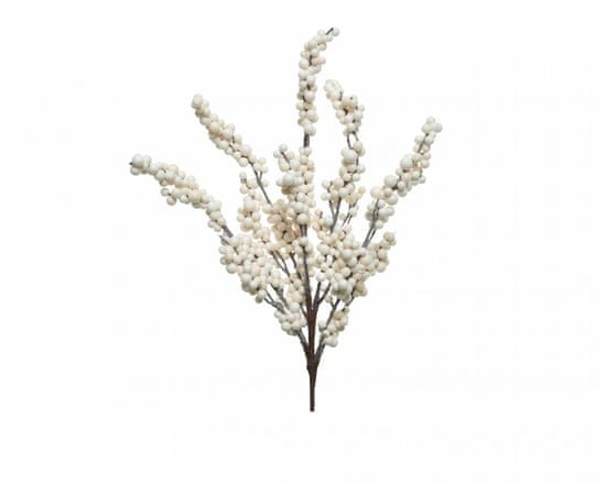 Kaemingk Ágacska bogyókkal, fehér, 15 x 15 x 55 cm