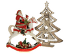 Karácsonyi figurák, dekorációk és textíliák