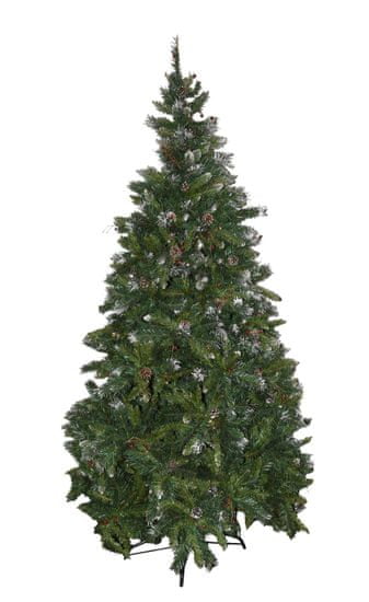 DUE ESSE Karácsonyi erdei fenyő Rustico 150 cm, bogyók és tobozok