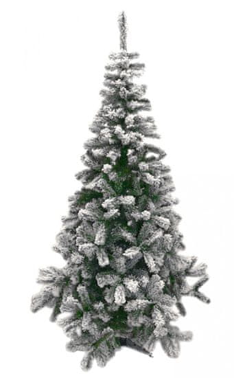 DUE ESSE Karácsonyfa Lapponia 210 cm, behavazott