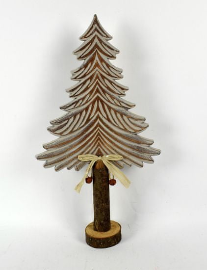 DUE ESSE Karácsonyi dekoráció fából készült fácska 47 cm