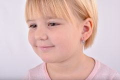 Cutie Jewellery Rózsaszín arany gyermek fülbevaló C2157-10-X-4 (Szín fehér)