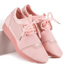Amiatex Női tornacipő 38981 + Nőin zokni Gatta Calzino Strech, rózsaszín árnyalat, 36