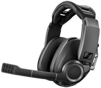 sennheiser gsp 670 vezeték nélküli gamer fülhallgató csúcsminőségű hangzás Bluetooth 5.0 10 m hatótávolság hang ekvalizálás térhangzási módok fémváz gyorstöltés akár 20 óra üzemidő kiváló minőségű mikrofon