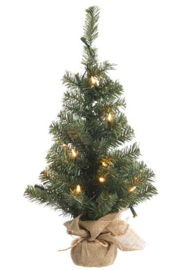 Kaemingk Mini karácsonyfa izzókkal, 20 LED, 60 cm