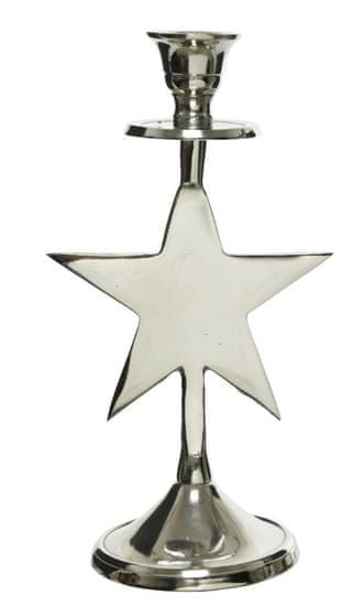 Kaemingk "Csillag" gyertyatartó, 7x7x16 cm