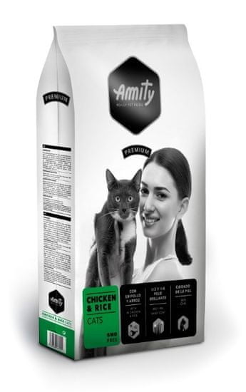 Amity Premium cat Chicken & Rice 1,5 kg