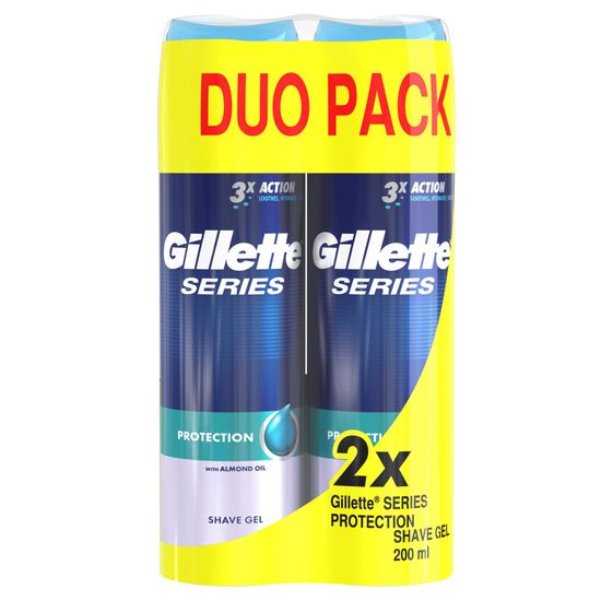 Gillette Series Protectio Férfi borotvazselé 2 x 200 ml