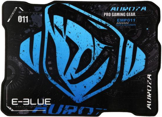 E-Blue Auroza, M, gamer, textil, fekete/kék (EMP011BK-M)