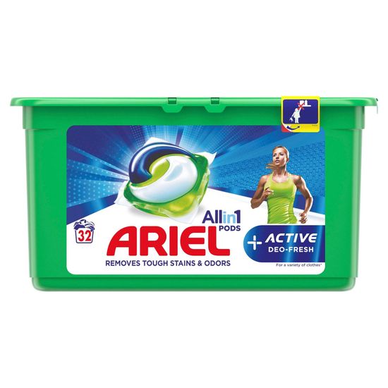 Ariel Gélkapszulák Active Sport 3 az 1-ben 32 db