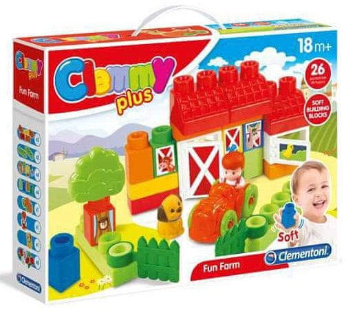 Clementoni Clemmy plus - Farm (26 kocka)
