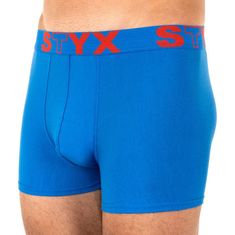 Styx Nagyméretű kék férfi boxeralsó sport gumi (R967) - méret 5XL