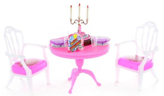 Lamps Glorie Asztal székekkel