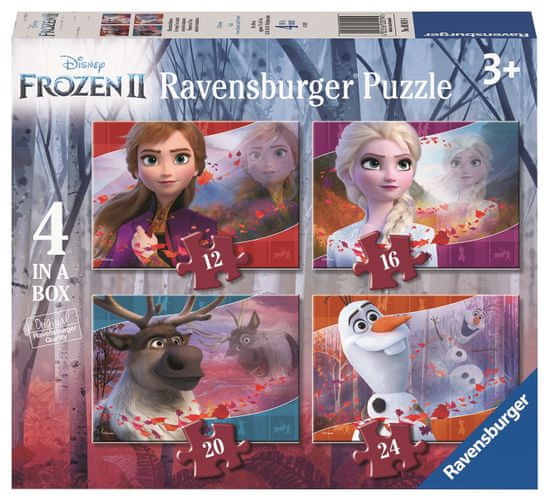 Ravensburger Puzzle 30194 Disney Jégvarász 2 4 az 1-ben